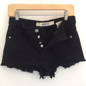 Brandy Melville Button Fly Cotton Shorts Sz 26